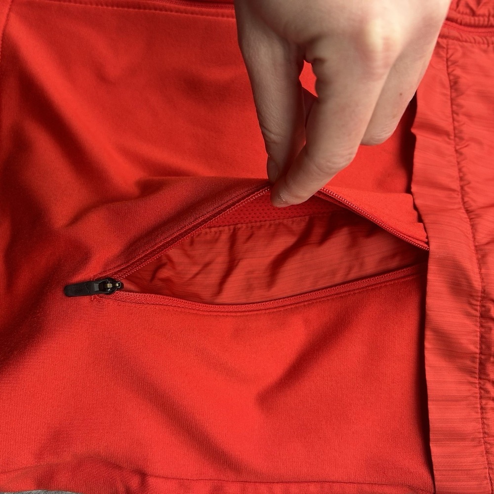 NIKE Ohio State Buckeyes Full Zip Jacket Mens Large‎ Red Windbreaker Block O - Picture 8 of 16